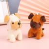 Cartoon Cartoon Wolf Dog Keychain Plush Doll Wolf Dog Stuffed Doll Key Ring  Kid Gifts