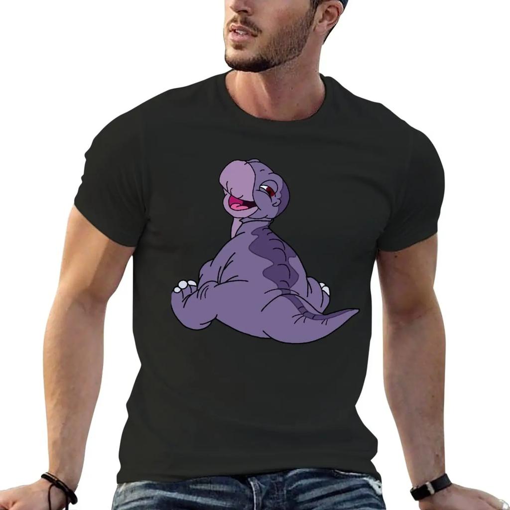 Neues Baby Littlefoot Land Before Time T-Shirt schnelltrocknendes T-Shirt Sommeroberteil Herren weiße T-Shirts