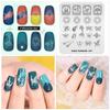 kads Fashion 047 Nagel-Stempelplatten, Nail Art, Einhorn, Blumen, Bildplatte, Schablone für Nägel, Maniküre, Nagelzubehör, Stamper