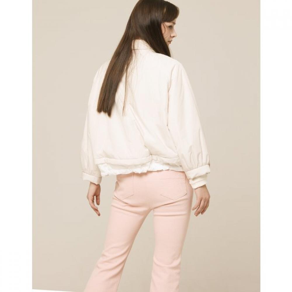 Son Jung Wan Lettering Embroidered Shell Jacket Zjk6161041