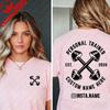 Custom Personal Trainer Shirt Bodybuilding Deadlift Weightlifting Shirt Gift for Gym Lover Pump Cover Lifting Graphic T Shirts