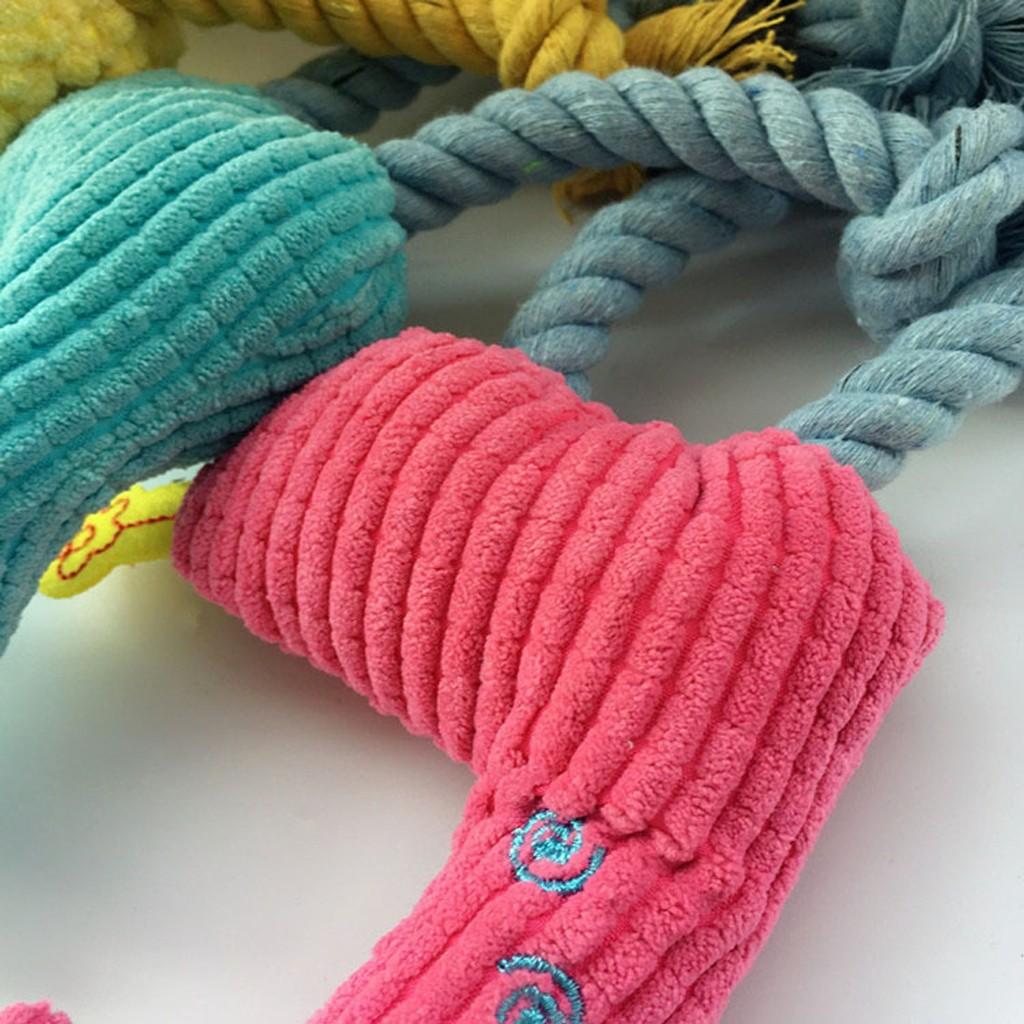 Pet Toy Dog Teddy  Bichon  Molar Toy Phonate Knot-resistant Teething Pet Toy