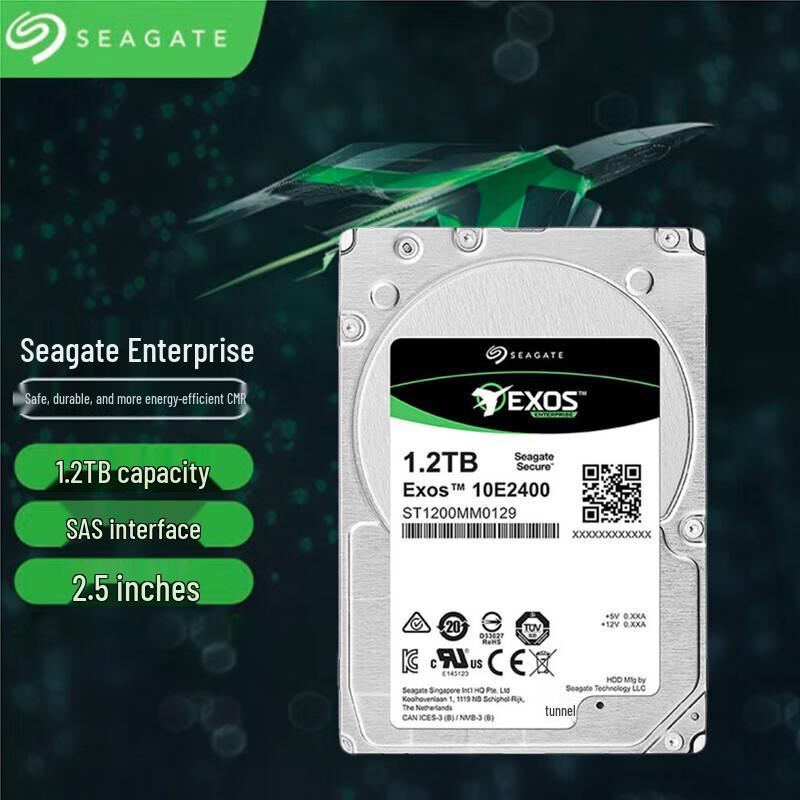 Seagate Exos 10K7 Enterprise 2.5-inch SAS Hard Drive