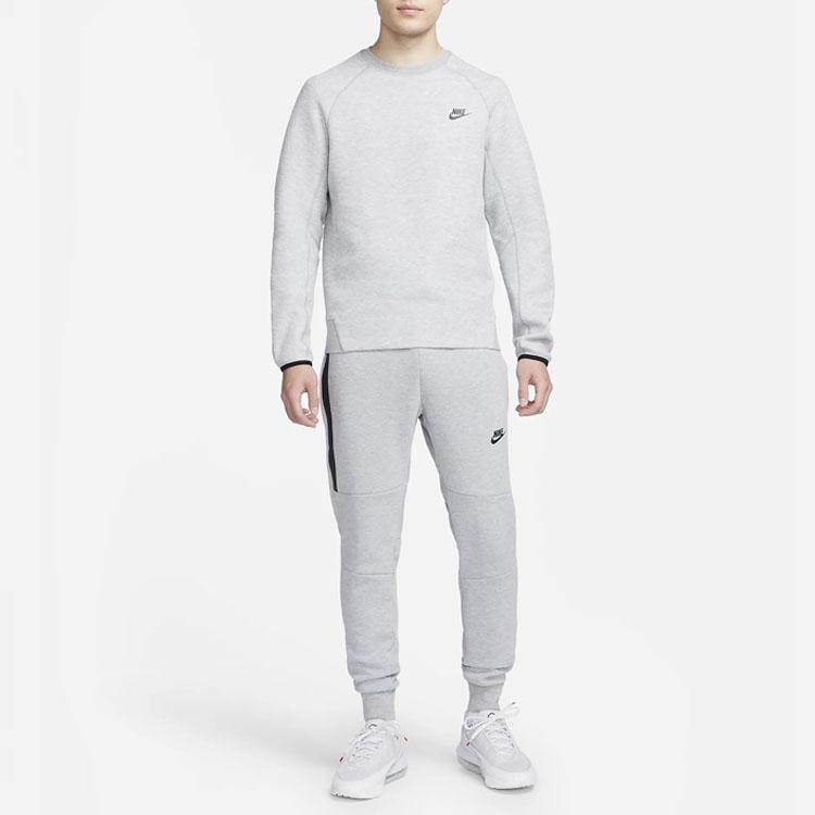 Nike Logo Print Sport Casual Sweatshirt Men Tops Grey FB7917-063