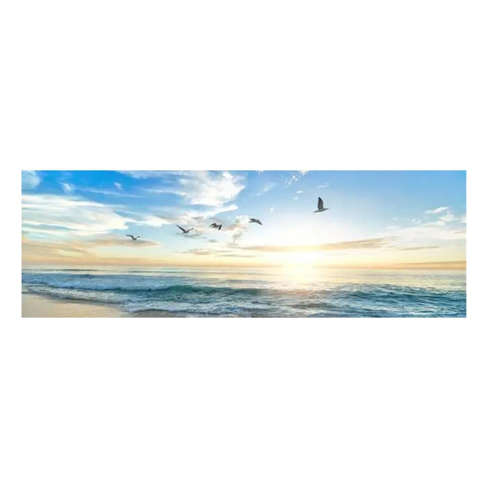 Landscape Canvas Painting, Lake Forest Mountain Scenery Painting Wall Art Decor Posters For Living Room Bedroom Prints Picture