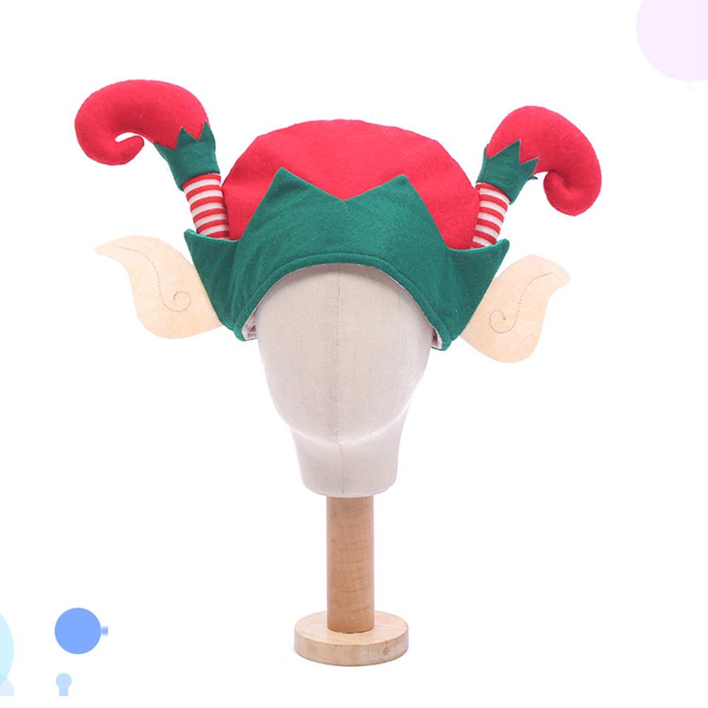 Christmas Hat One Size Fits Most Costume Accessory For Men Women Xmas Party Photo Prop Stage Performance Decor
