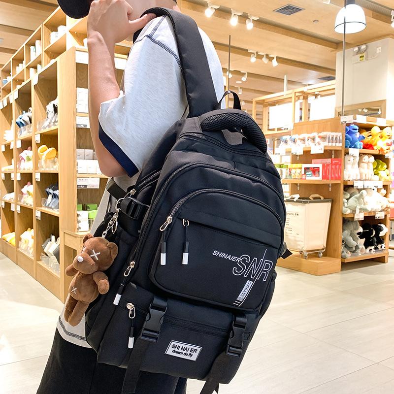 Schoolbag Children Elementary School Girls Junior High School Students Large Capacity Boys High School College Students Backpack