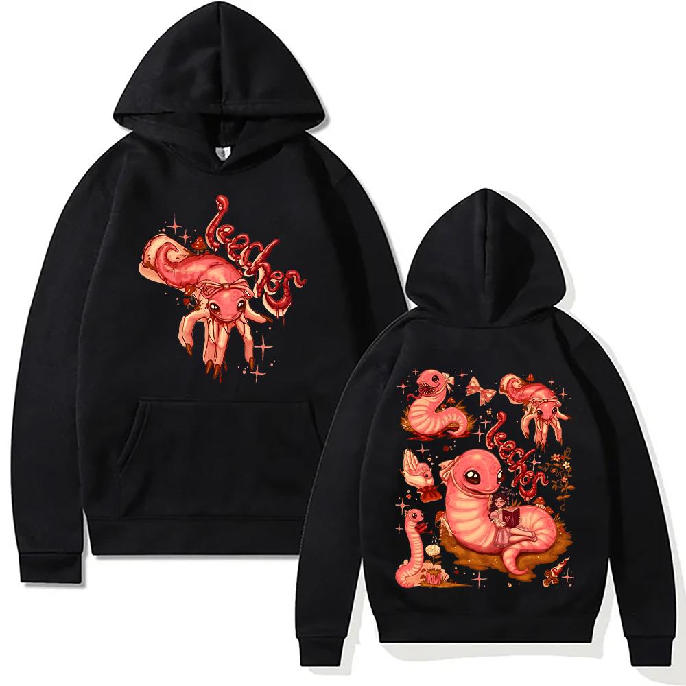 Melanie Martinez Pijawki Moda Nowe Bluzy Męskie Damskie Casualowa Bluza Polarowa Harajuku Estetyczna Odzież Pulowery