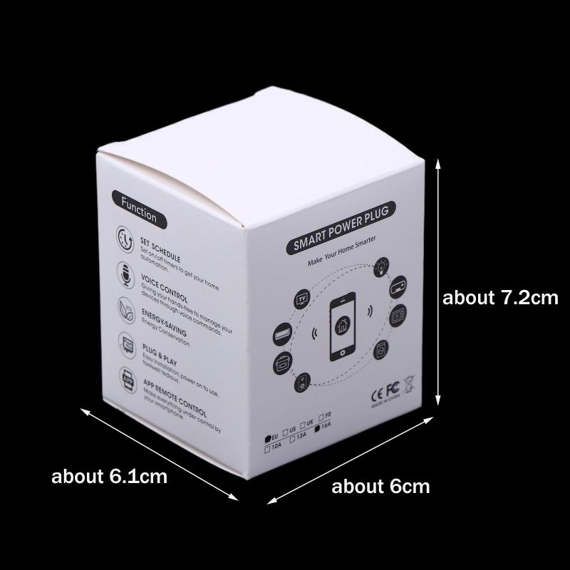 

Tuya WIFI Power Plug 16A Zigbee 3.0 EU Smart Plug Socket With Power Monitor Function Mobile Phone Wireless Remote Control