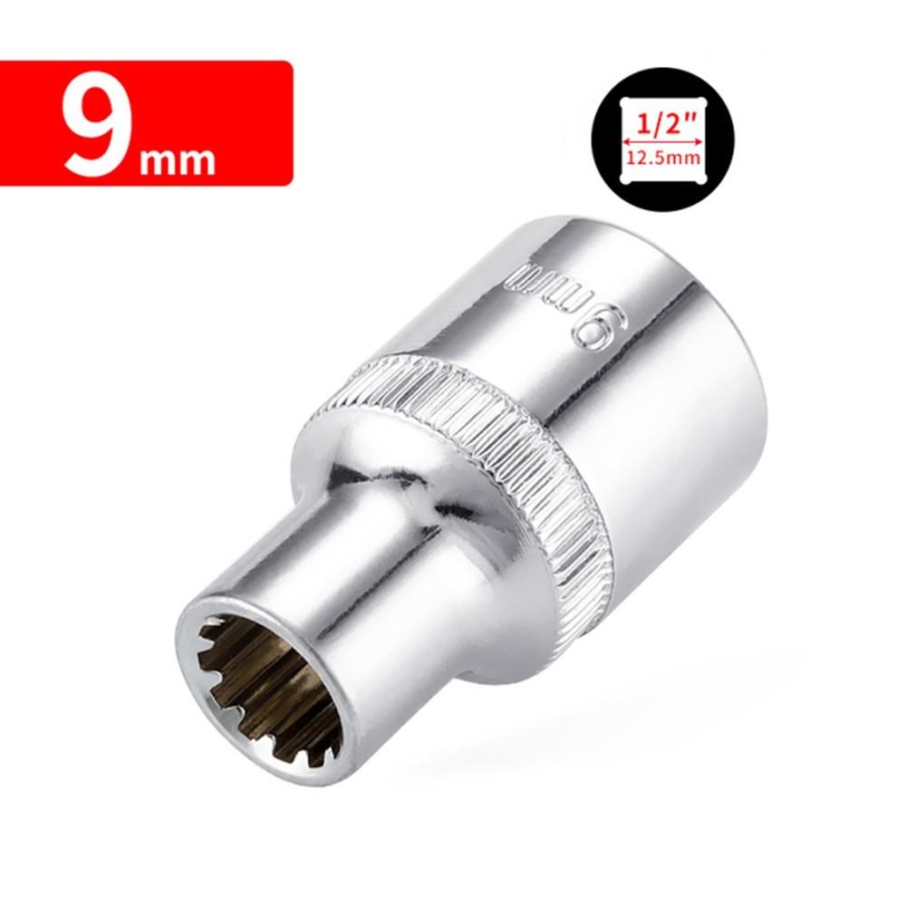 Short Socket Head 8-32mm Chrome Plating Chrome Vanadium Steel