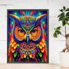 5D DIY Full Round Drill Diamond Painting Coloured Animal Kit Home Decoration