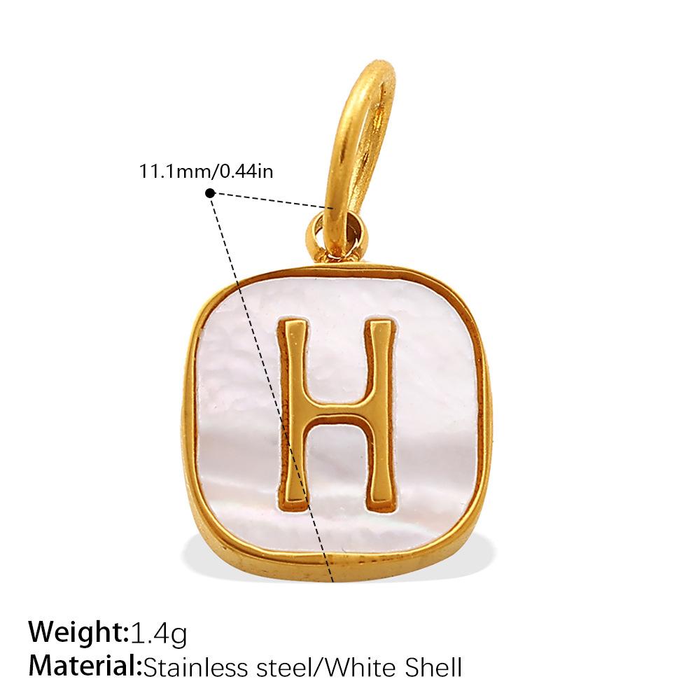 Stylish And Diverse Diy Pendant Stainless Steel Gold-Plated Diamond-Encrusted Freshwater Pearl Pendant Collection