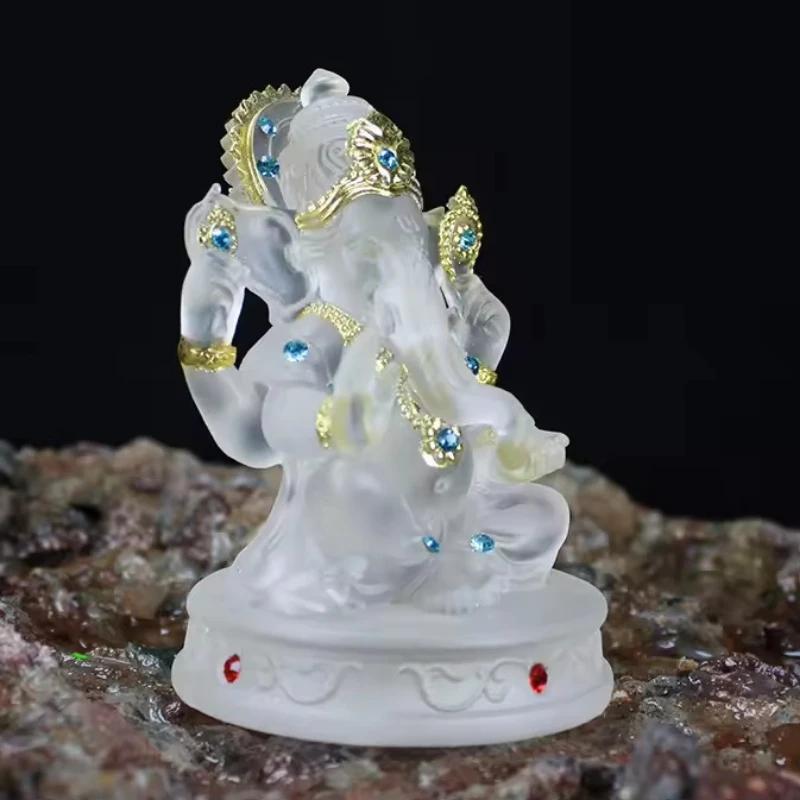 Exquisite Indian God Statue Handcrafted Hindu Deity Sculpture for Home Altar Yoga Meditation Decor Spiritual Blessing Gift