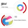 Safe Chew Toys for Small Medium Large Dogs Spiky Ring Dog Toy Rubber Interactive Non-Toxic Fetch And Teeth Cleaning Toy Aggressive Chewers