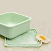 1/2Pcs Pizza Dough Proofing Box Baking Tool Food Box Heat Resistant Silicone Dough Box Fermentation Box For Fridge Bakery Making