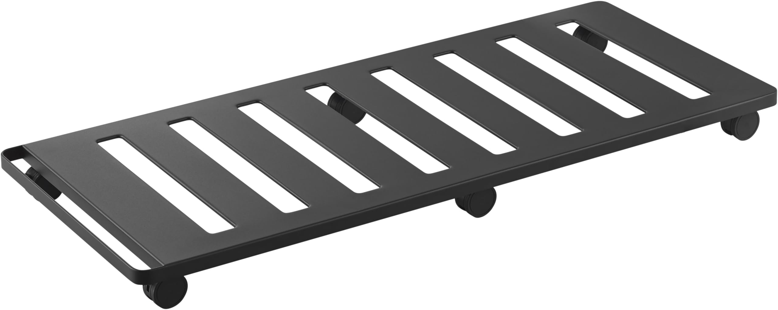 

Тележка-платформа Yamazaki Tower 1418, Полностью собранная (Колесики прикреплены) - Черный, Длинная тележка для хранения в шкафу, Ш31 x Г74.8 x В5.7см (Ролики включены)