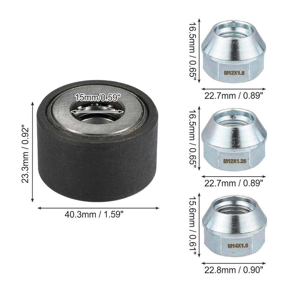 Instrument de instalare a prezoanelor de roți Corporation 22800 M12x1.25 M12x1.5 M14x1.5 22800 Instrument de instalare a prezoanelor de roți pentru instalarea și înlocuirea șuruburilor de anvelope