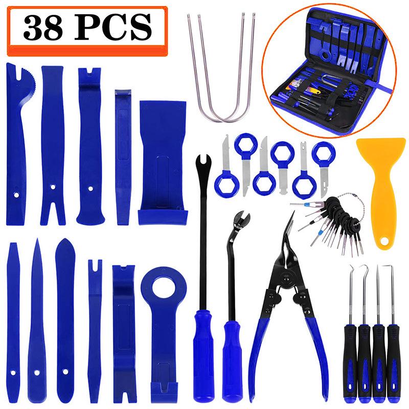 Conjunto de Ferramentas para Remoção de Painel e Áudio de Carro - 5/11/19/238/330 Peças