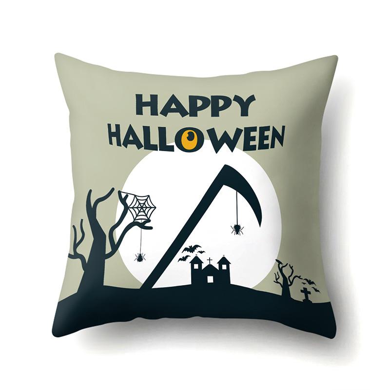 

Хэллоуин Наволочка Подушка для поясницы автомобиля Тыква Чехол для диванной подушки Офис Дом Гостиная Наволочка Pillow core not included