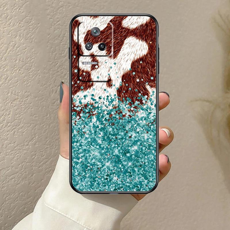 Western Cowgirl Cowboy Boots Cowhide Case For Xiaomi 17 Pro Max 14 15 Ultra 13T 14T 15T Pro POCO X7 X5 X6 F5 F6 F7 F8 Pro Cover