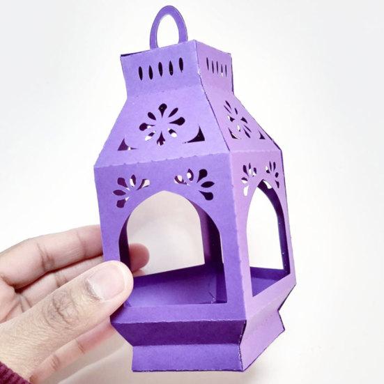 Candle Holder Box Cutting Die DIY Scrapbook Emboss Paper Card Craft Stencil Mold