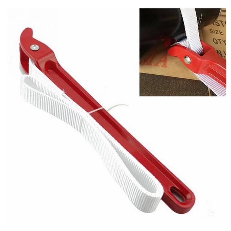 Oil Filter Handle Belt Strap Spanner Wrench Tool Aluminum Strap Wrench