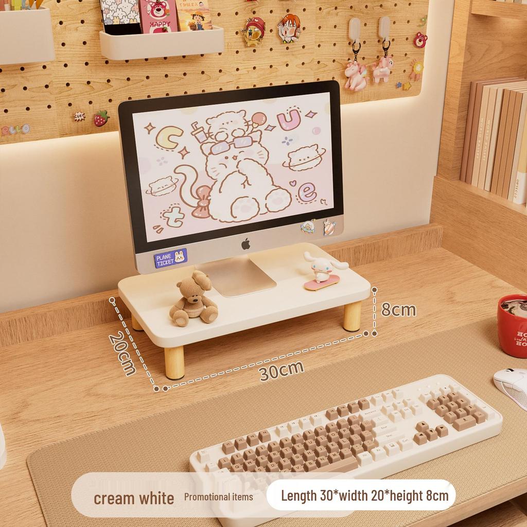 Desktop Monitor Stand & Keyboard Bracket