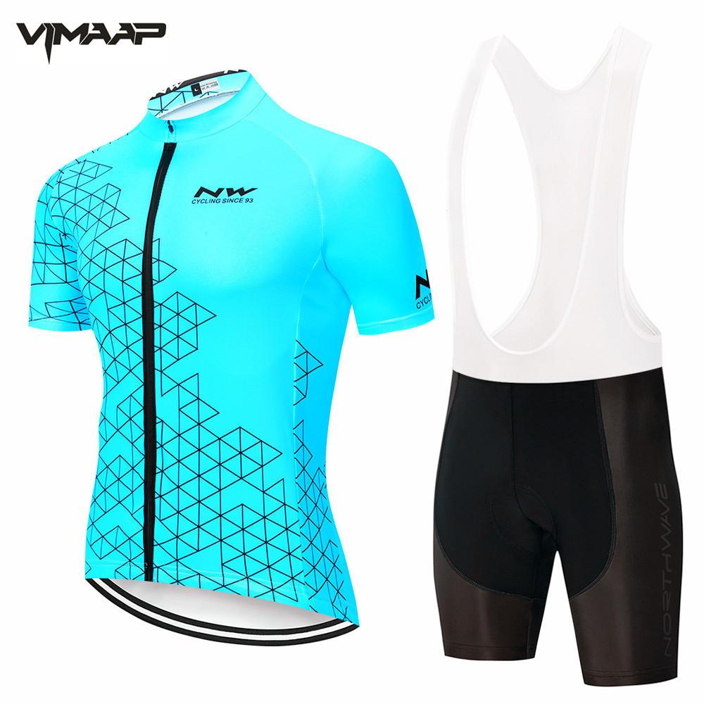 Cross-border NW New Cycling Suit Summer Short-sleeved Top Men's Road Bike Large Size Quick-drying Perspiration Breathable