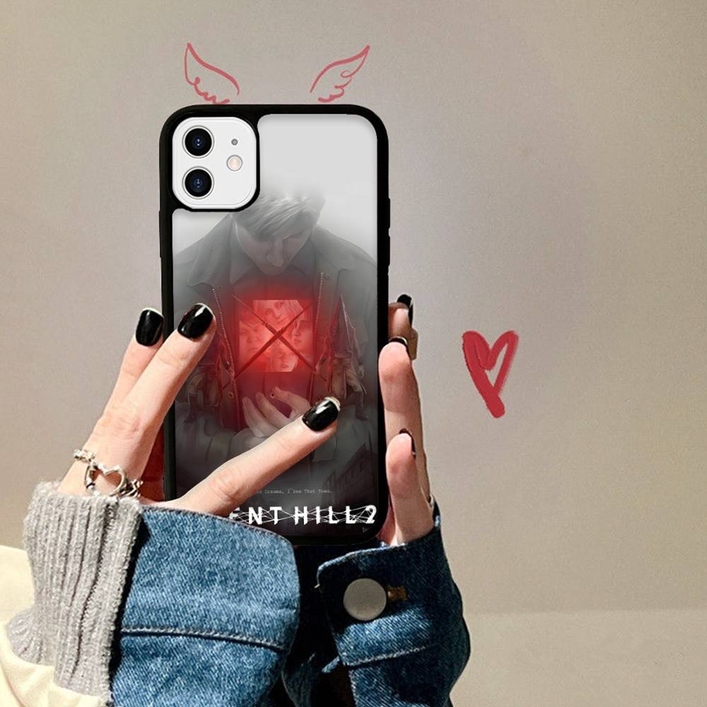 Horror Games S-Silent H-Hill PC+TPU Shockproof Protective Phone Case For IPhone17 14 15 16 Pro Max 13 12 11 17 Air