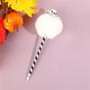 6x/Set Pompoms Ballpoint Pen 0.7mm Signature Pen Halloween Pen Smooth Writing Pen Stationery Supplies for Student