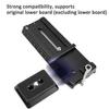 For DJI RSC 2 / RS 2 / RS 3 Stabilizer Upper Quick Release Plate 50x38mm