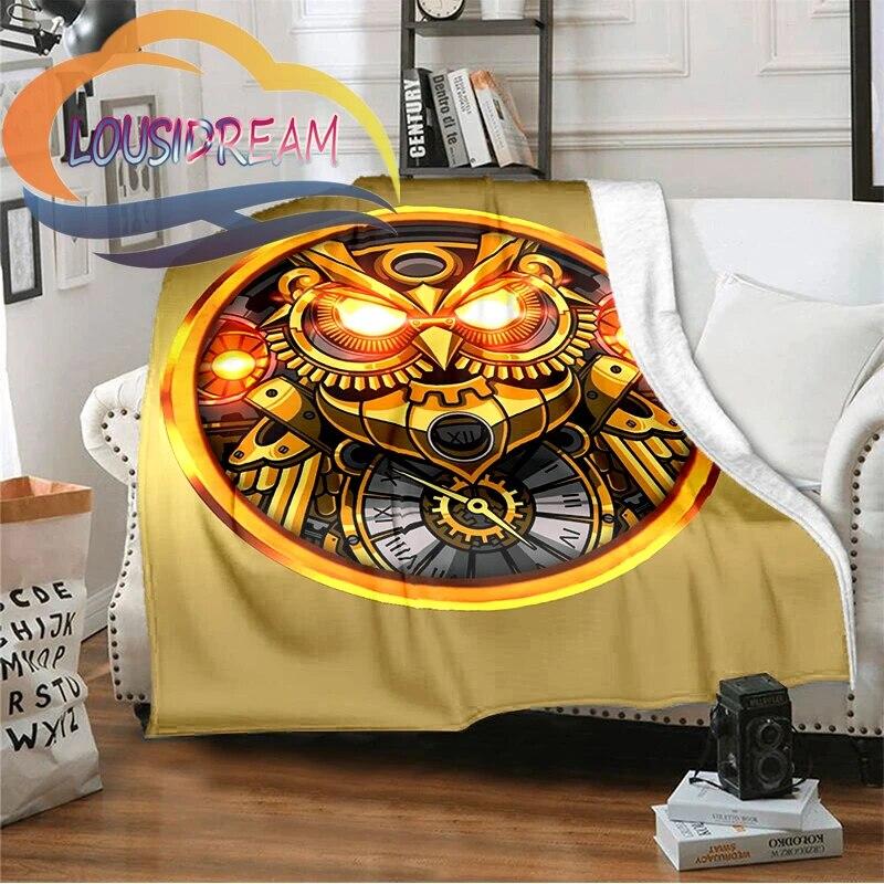 Horus Ancient Egyptian Mythology Blanket Fashion Flannel Fluffy Fleece Throw Blanket Children and Adult Gift Sofa Travel Camping