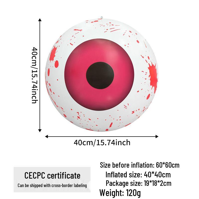 Inflatable PVC Pumpkin Ghost Tumbler Halloween Decoration