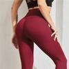 Leggings de Yoga Térmicos de Cintura Alta para Mujer con Moldeador de Cintura de Doble Botonadura y Elevación de Glúteos