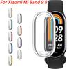 New Full Cover Case For Xiaomi Mi Band 9 8 Screen Soft TPU Protector Screen Protector Protective Case Watch Case For Mi Band 8 9