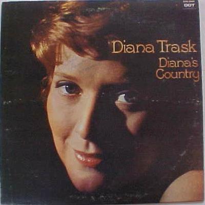 LP Record DIANA TRASK - Diana's Country DOS25989 Dot Records 1971 US Folk Used