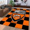 FC Lorient Logo Carpet suitable as a non-slip mat for the living room or bedroom sofa