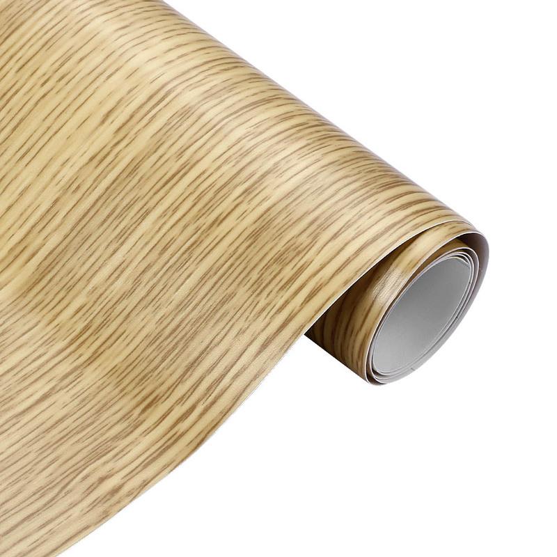 50*200/600cm Premium Wood Grain Vinyl Wrap Film Car Stickers and Decals Auto Interior PVC Film with Air Bubble Free Accessories