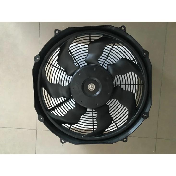 High Performance Universal Brushless Radiator Fan for Bus Air Conditioning System 16inch Condenser 24V Car Radiator Cooling Fan