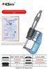 High-Precision Micrometer Gauge for Outer/Inner Diameter & Thickness Measurement