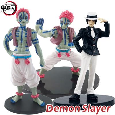 Anime Figure Demon Slayer Figures Slayer Akaza Doll Figurine Warrior Action Figure Model Playthings Anime Model Figure Car Doll
