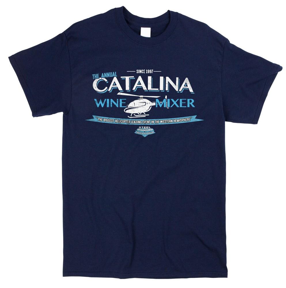 HOT Catalina Wine Mixer Step Brothers Inspired Tshirt Retro Classic Film Movi Unisex T-Shirt XXXXL