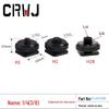 3/8 To 1/4 Hot Shoe Mount Adapter, Single Layer Locking Screw for Camera Flash Connections