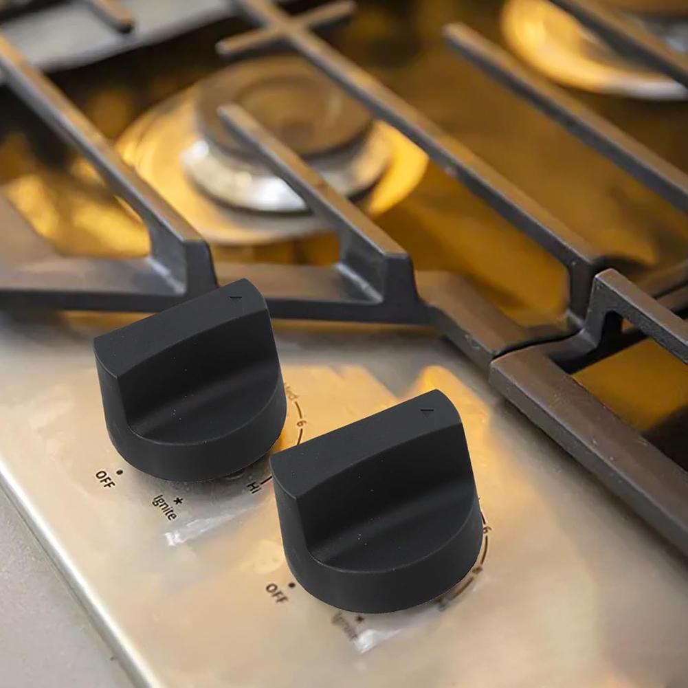 Gas Stove Knobs 50 mm Set of 5 Suitable for Cooking Control Accessories Compatible with For BBQ and Flat Ovens