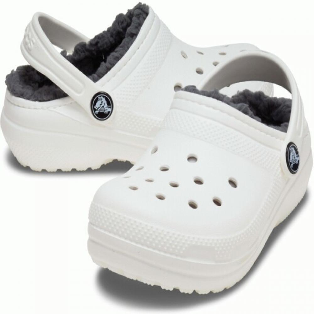 

Crocs Classic Lined Clog Kids Shoes Oo 203506 10m 203506 10M/J2
