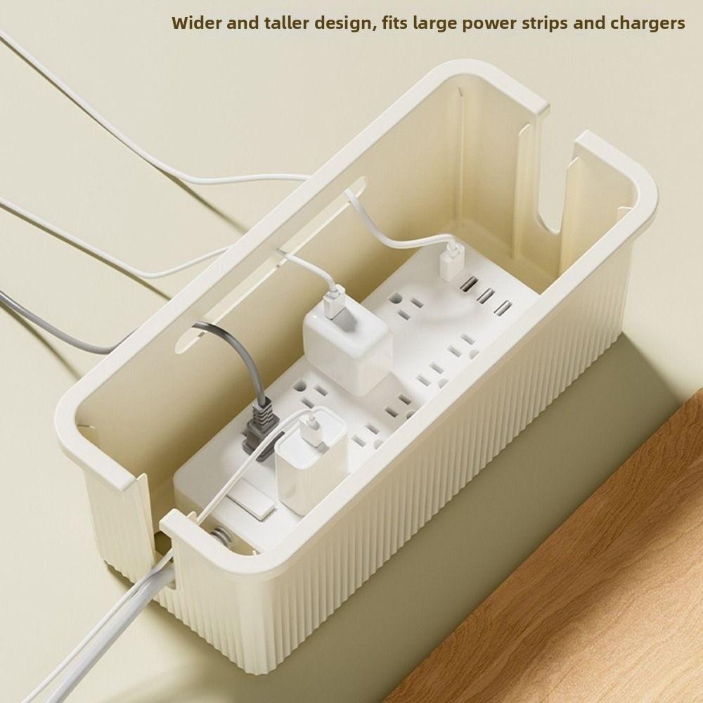 Dustproof Cable Storage Box With Lid Wire Management Case Socket Storage Box  Home