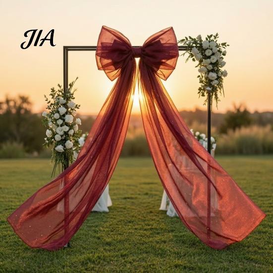 Extra Grote Tule Strikken voor Feesten 79x20 Inch Reuzenstrik Kerstboom Topper, Oversized Groot met Lange Banden Ornament Slinger Huisfeest Bruiloft