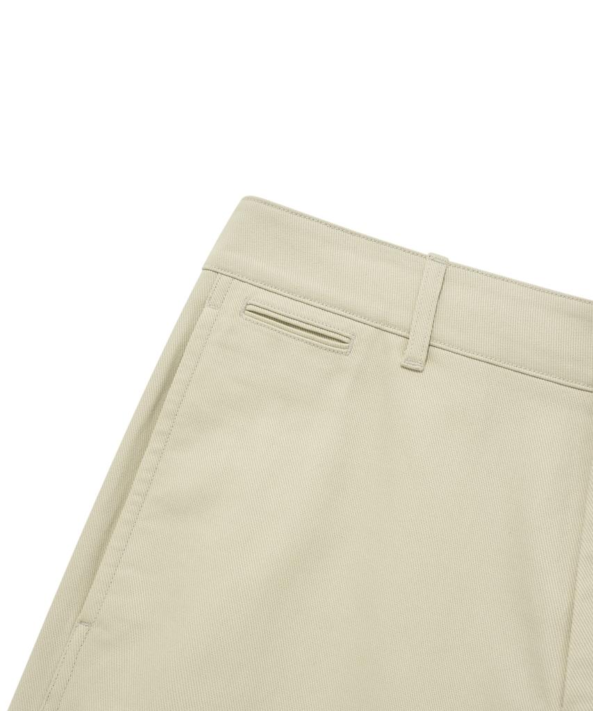 COVERNAT Chino Semi-Wide Pants Ivory