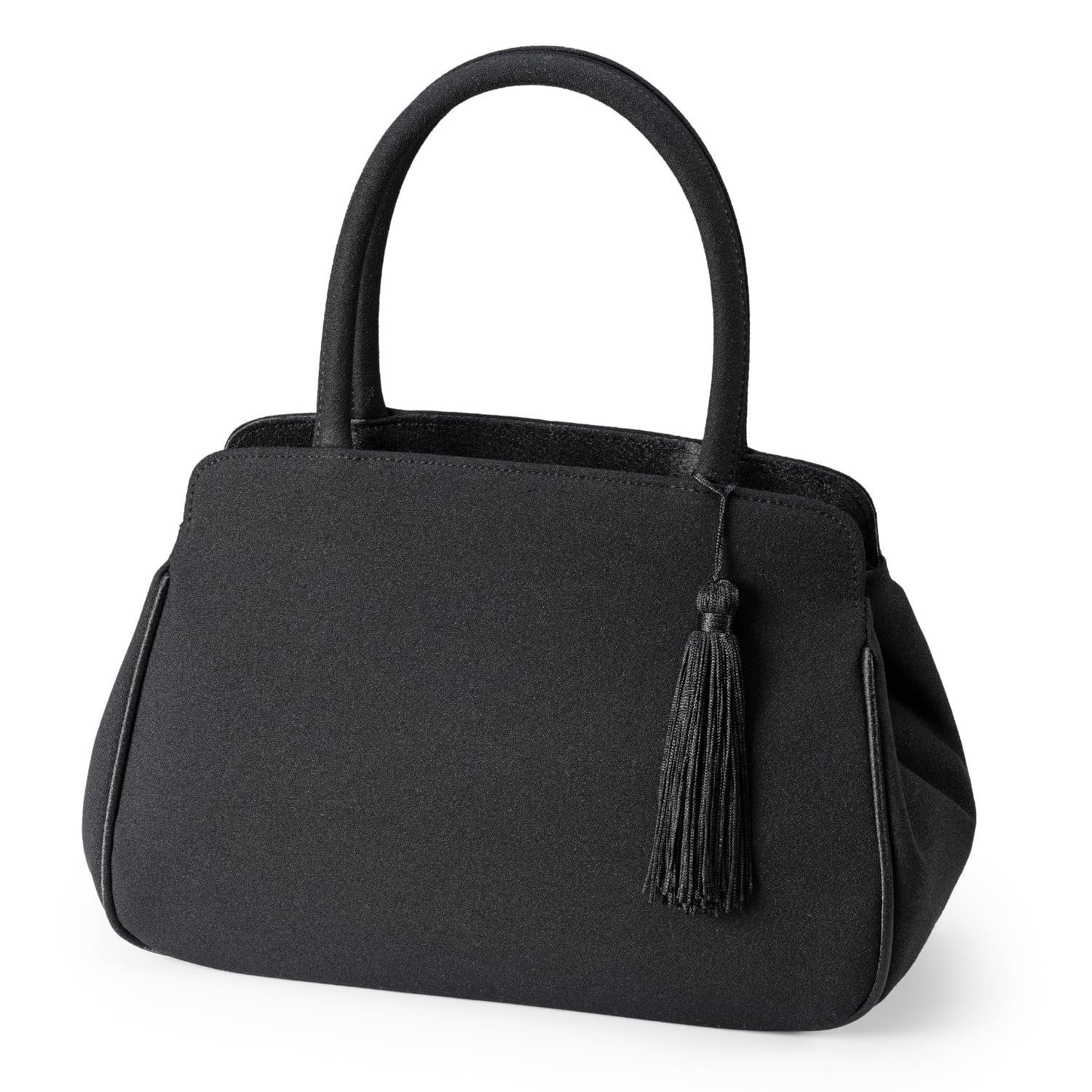 

Fukuseido Formal Bag 3-Piece Set (Bag, Purse, and Etiquette Book) Black Formal Bag for Women, Suitable for Weddings, Funerals, Wakes, and Mourning