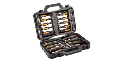 SCREWDRIVER AND BITS SET 58 PCS - T N04-211